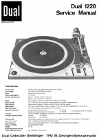 Dual 1228-Service-Manual 